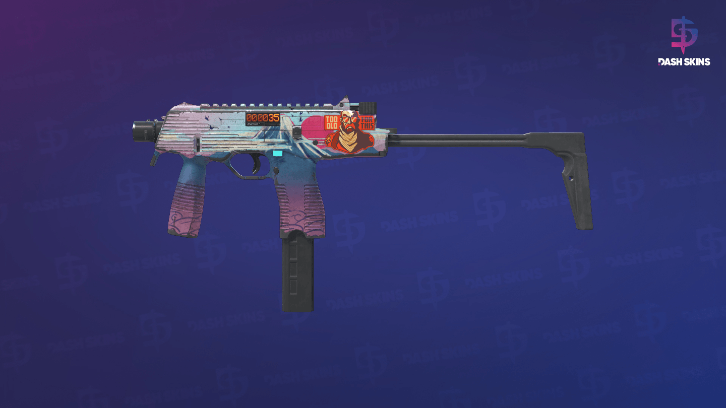 StatTrak™ MP9 | Mount Fuji (Well-Worn) Screenshot Playside