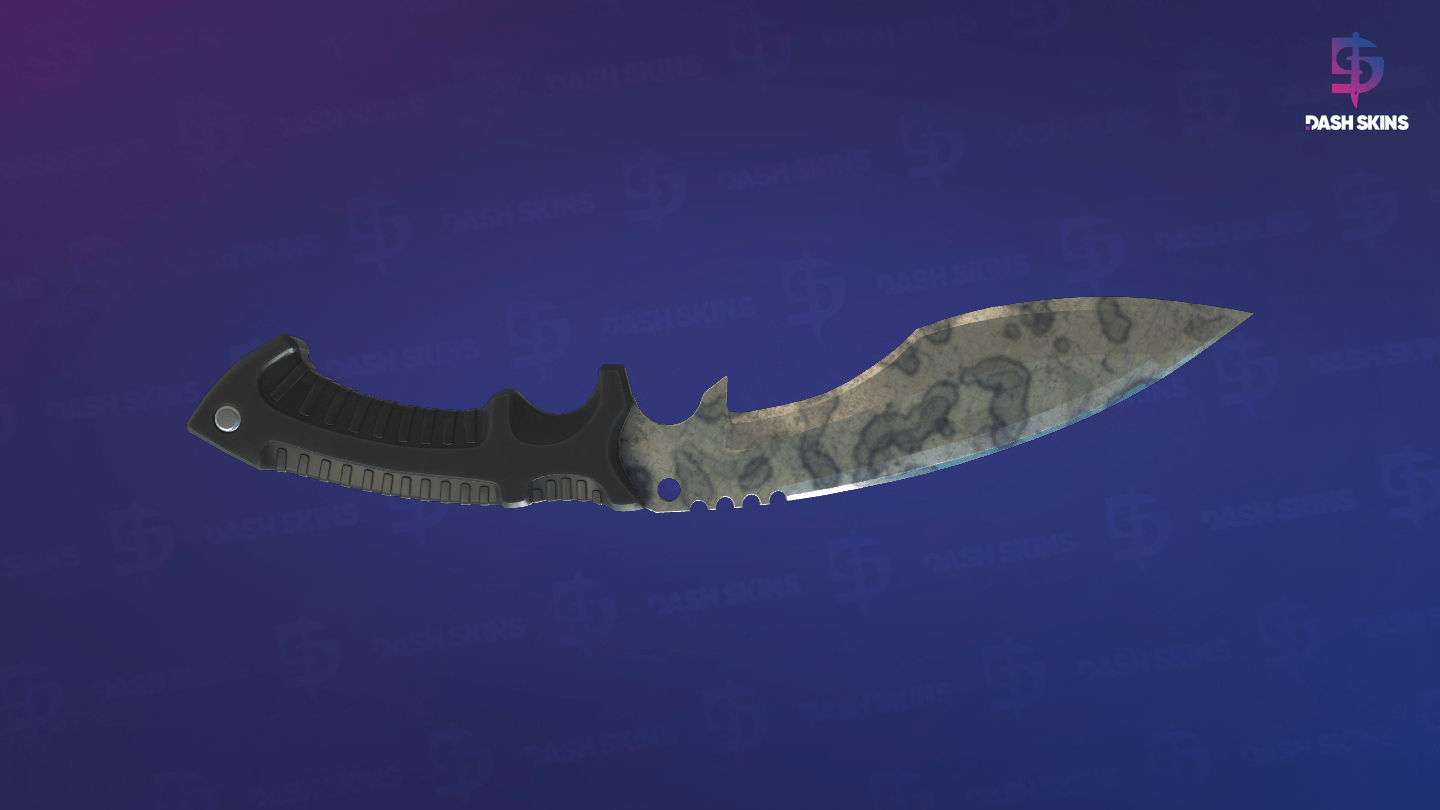 ★ Kukri Knife | Stained (Battle-Scarred) Screenshot Playside