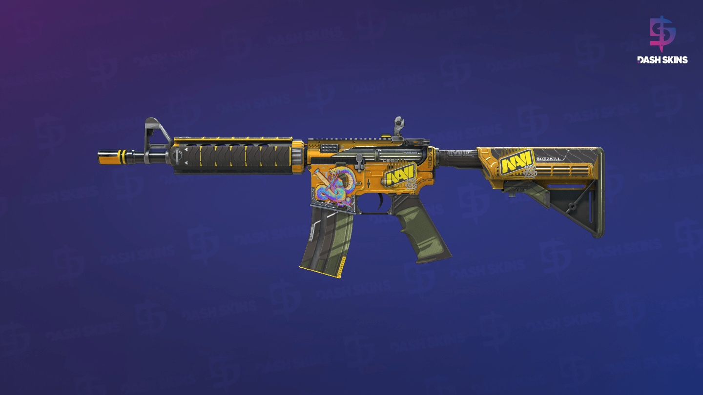 M4A4 | Buzz Kill (Field-Tested) Screenshot Playside