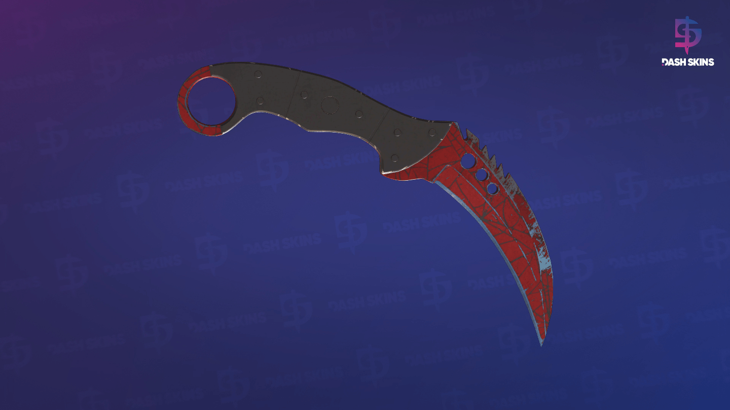 ★ Talon Knife | Crimson Web (Field-Tested) Screenshot Playside