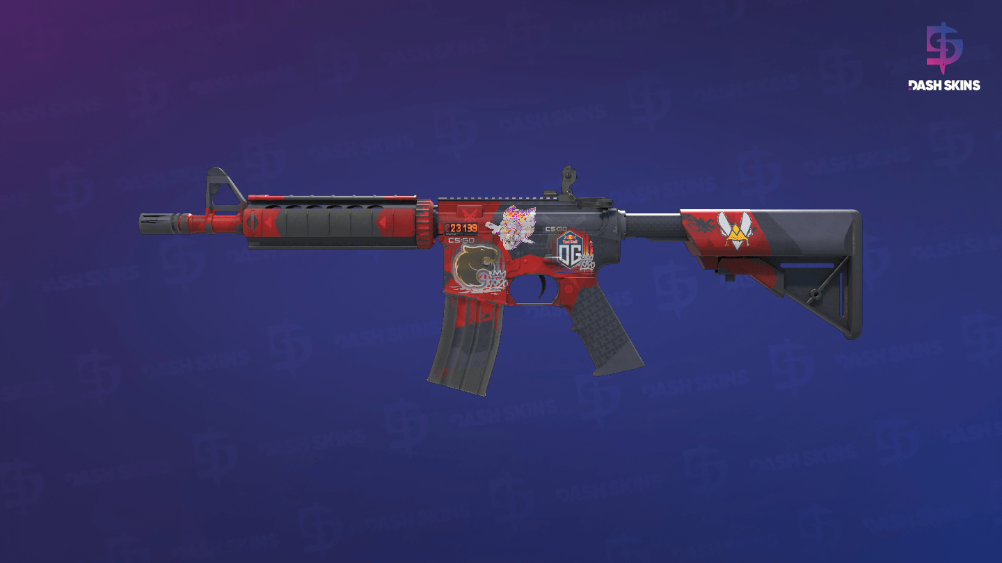 StatTrak™ M4A4 | Evil Daimyo (Field-Tested) Screenshot Playside