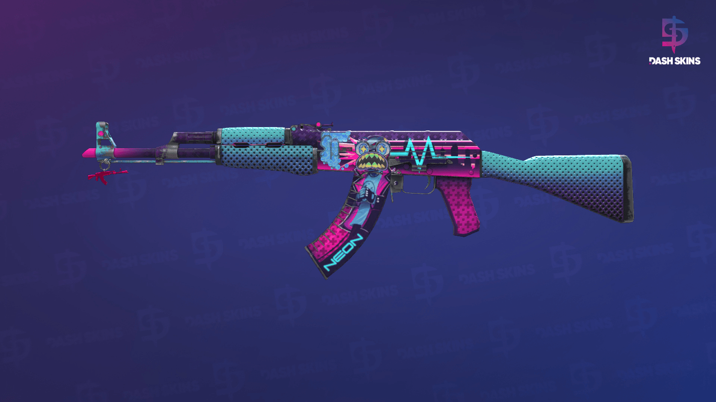 AK-47 | Neon Rider (Field-Tested) Screenshot Playside