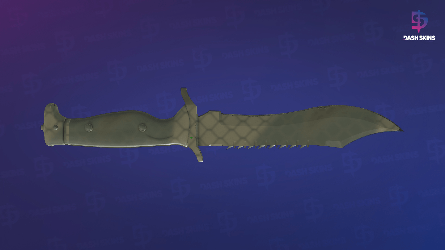 ★ Bowie Knife | Safari Mesh (Minimal Wear) Screenshot Playside