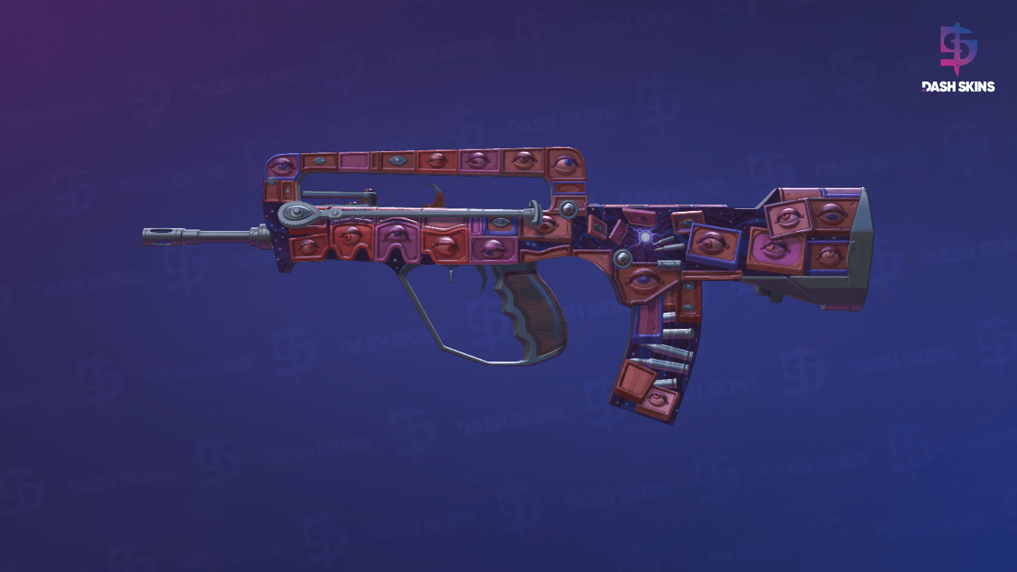 FAMAS | Rapid Eye Movement (Minimal Wear) Screenshot Playside