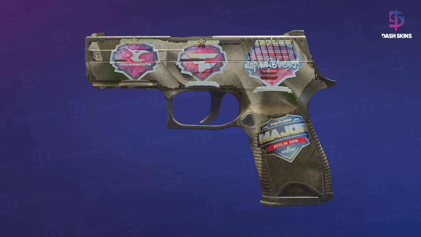 Souvenir P250 | Bone Mask (Field-Tested) Screenshot Playside