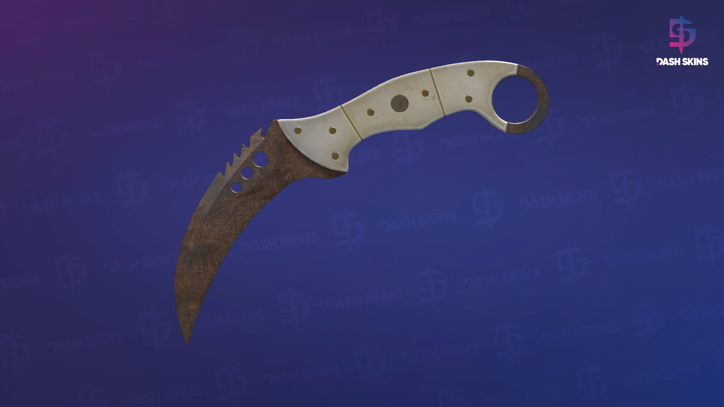 ★ Talon Knife | Rust Coat (Battle-Scarred) Screenshot Playside