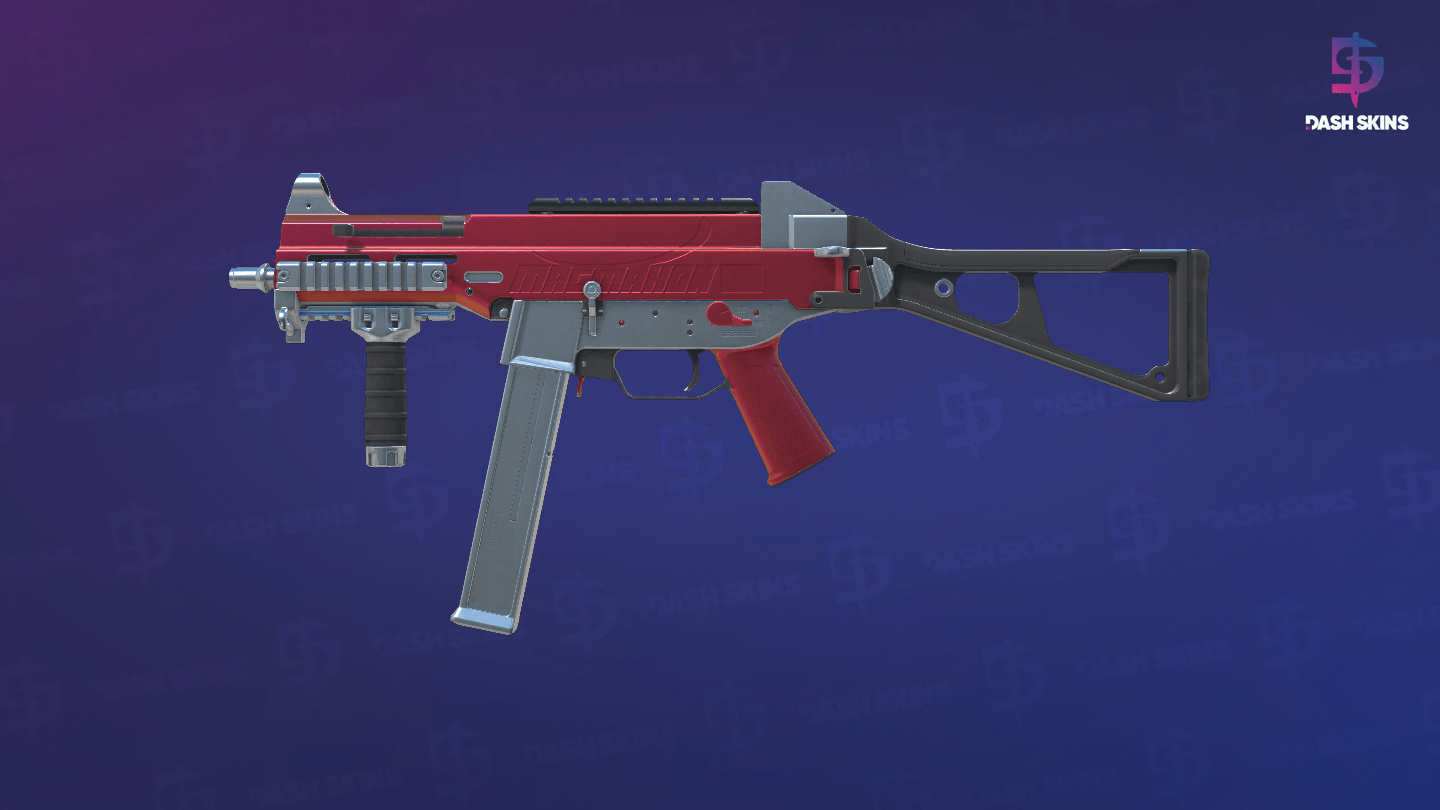 UMP-45 | Crimson Foil (Factory New) Screenshot Playside