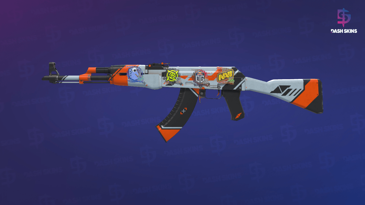 AK-47 | Asiimov (Minimal Wear) Screenshot Playside