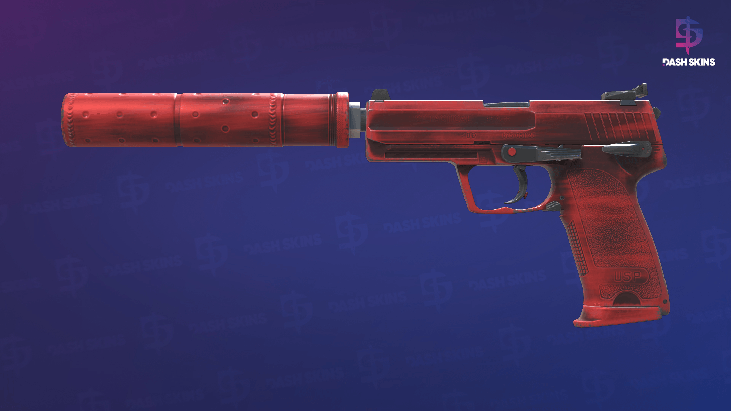 USP-S | Bleeding Edge (Minimal Wear) Screenshot Playside
