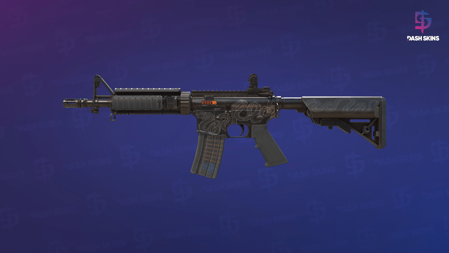 StatTrak™ M4A4 | Etch Lord (Field-Tested) Screenshot Playside