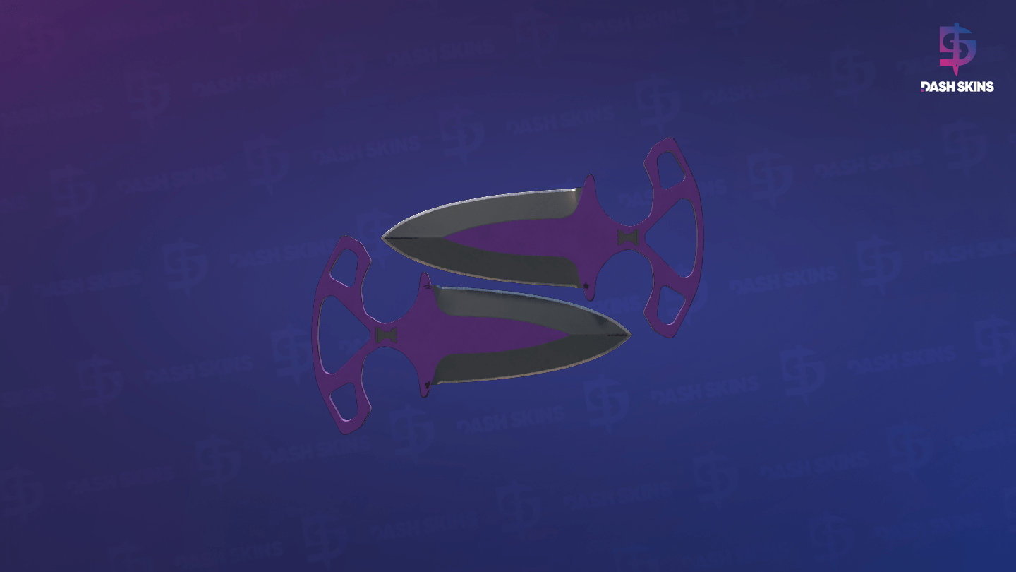 ★ Shadow Daggers | Ultraviolet (Field-Tested) Screenshot Playside