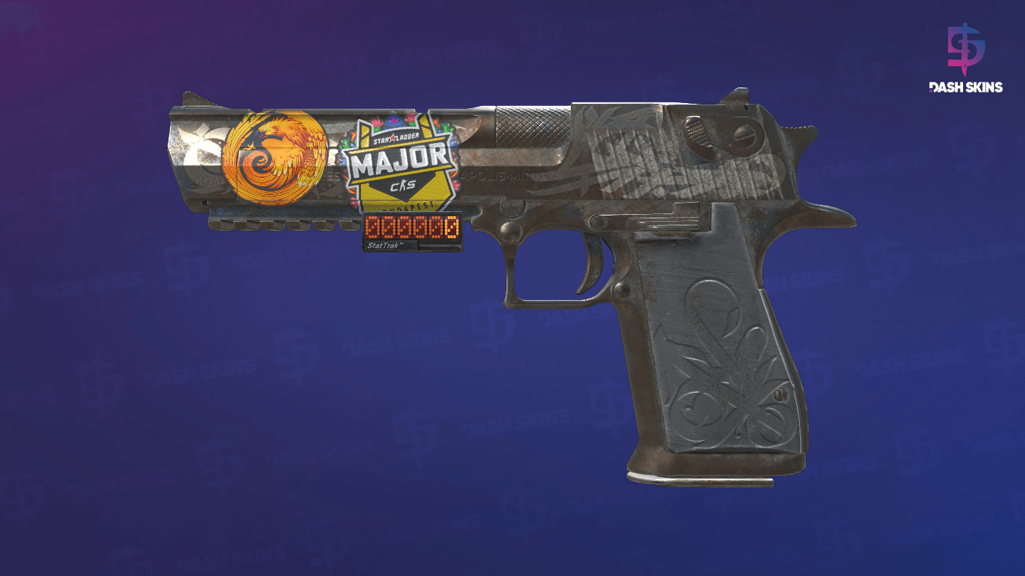 StatTrak™ Desert Eagle | Calligraffiti (Battle-Scarred) Screenshot Playside