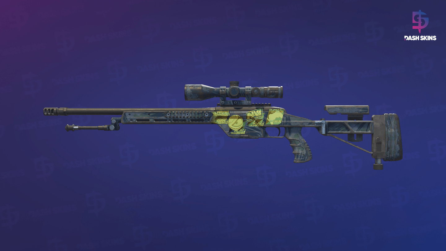 Souvenir SSG 08 | Tropical Storm (Field-Tested) Screenshot Playside