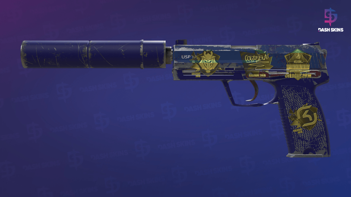 Souvenir USP-S | Royal Blue (Field-Tested) Screenshot Playside
