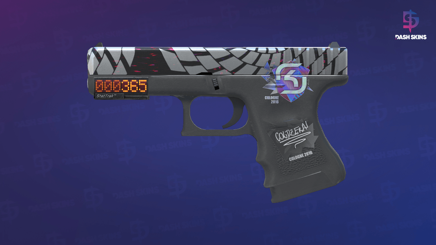 StatTrak™ Glock-18 | Grinder (Minimal Wear) Screenshot Playside