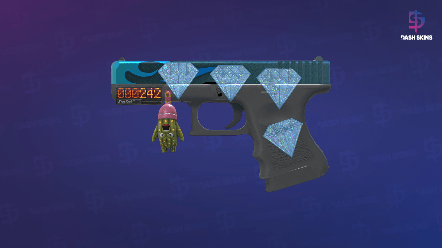 StatTrak™ Glock-18 | Bunsen Burner (Factory New) Screenshot Playside