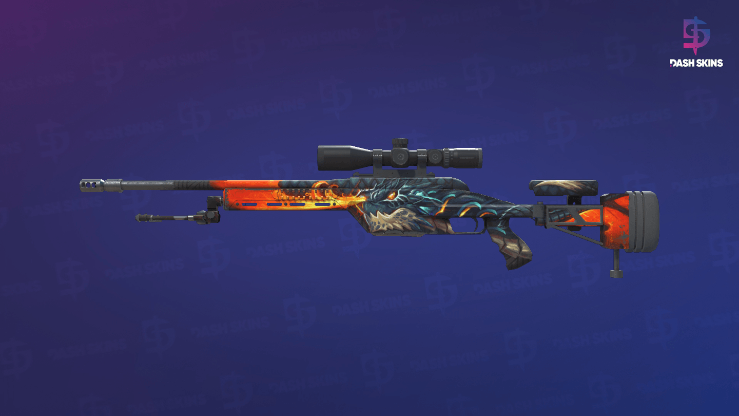 SSG 08 | Dragonfire (Field-Tested) Screenshot Playside