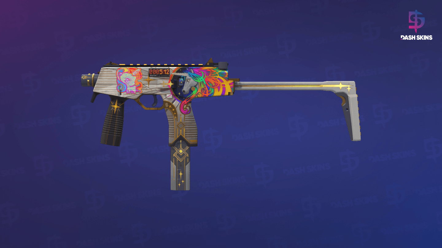 StatTrak™ MP9 | Starlight Protector (Minimal Wear) Screenshot Playside