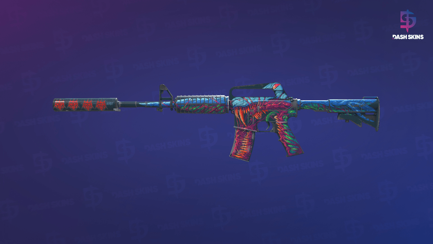 M4A1-S | Hyper Beast (Well-Worn) Screenshot Playside