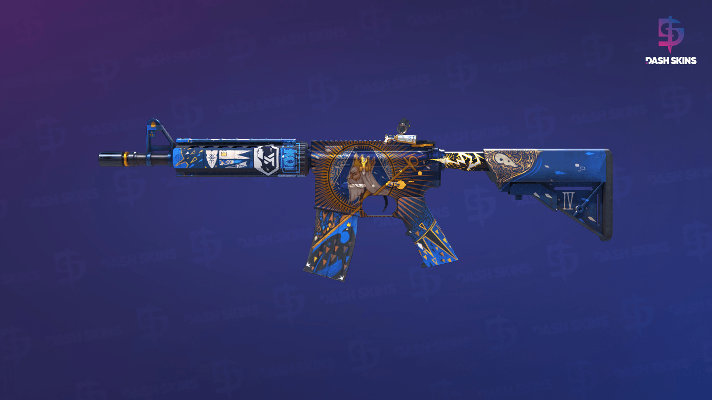 M4A4 | The Emperor (Minimal Wear) Screenshot Playside