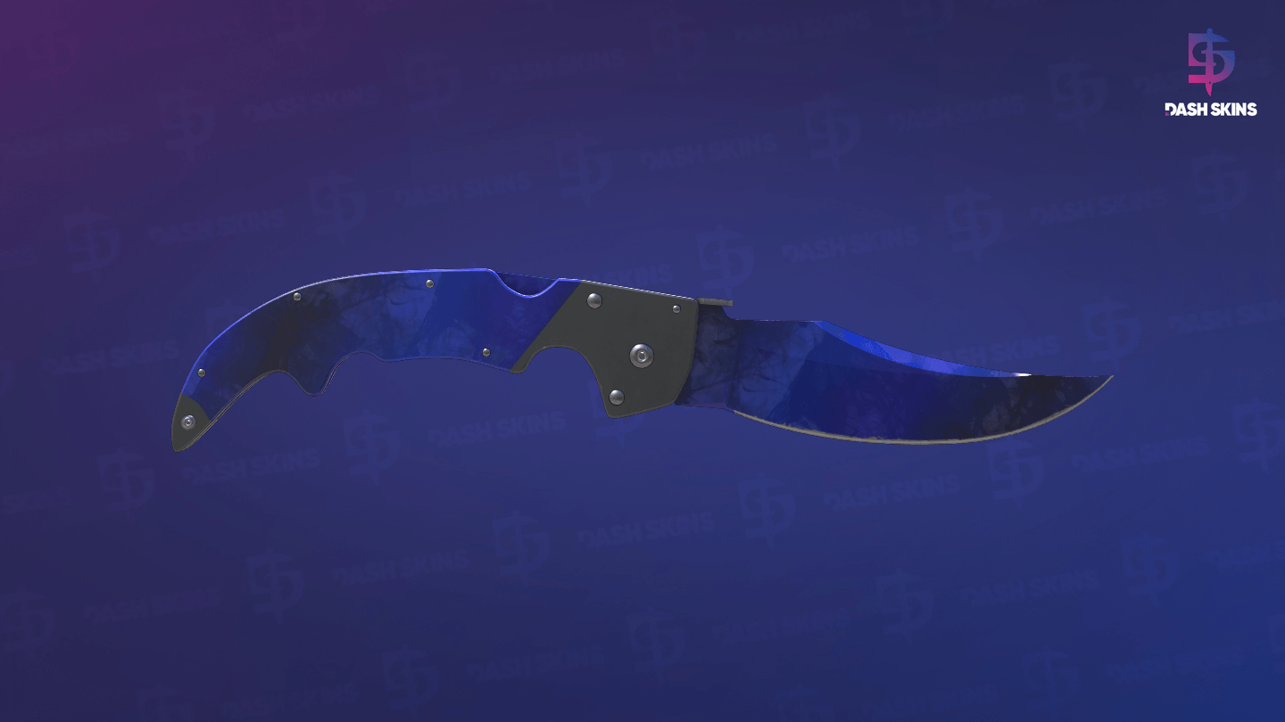 ★ Falchion Knife | Doppler (Factory New) - Phase 4 Screenshot Playside