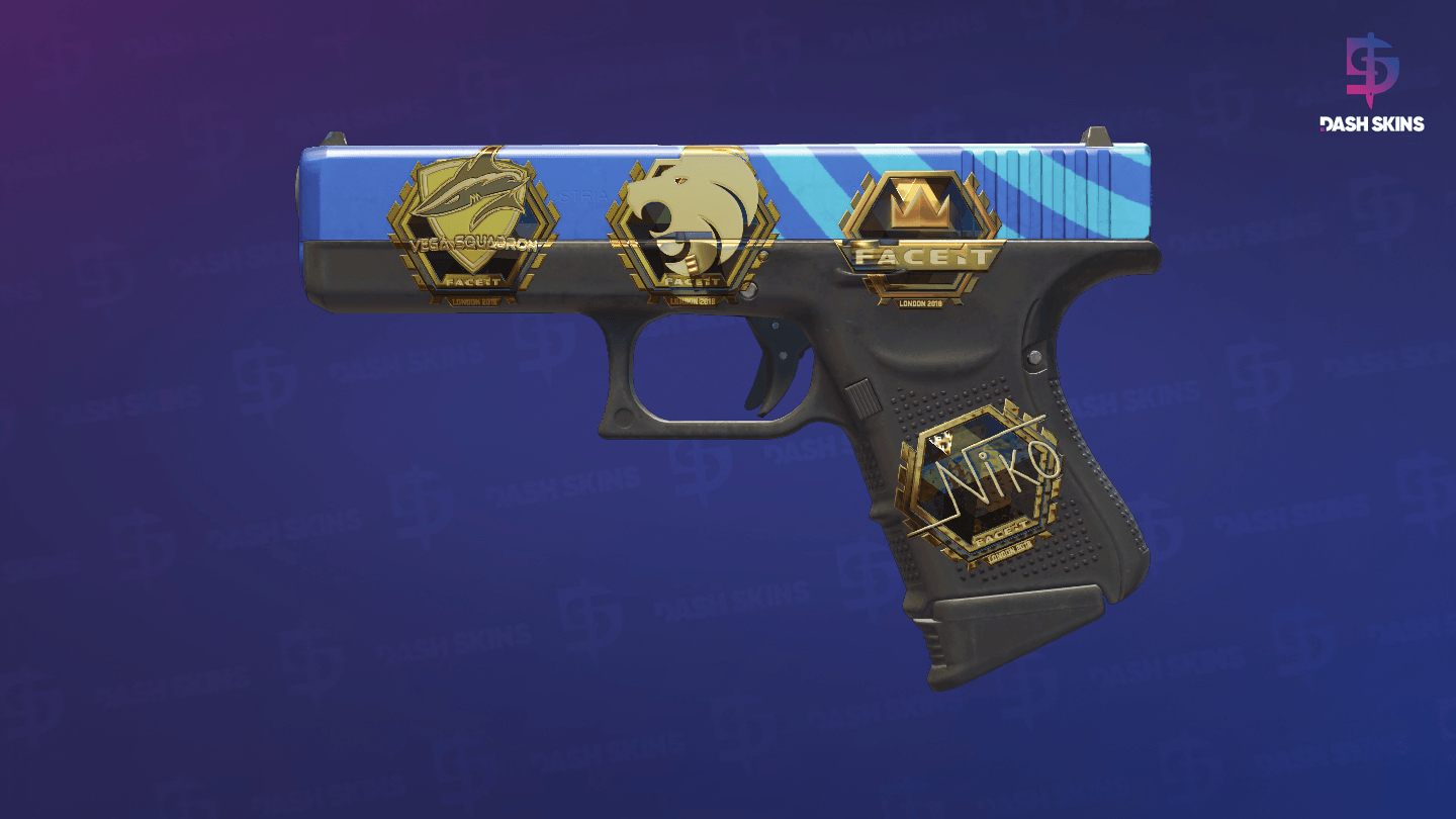 Souvenir Glock-18 | High Beam (Factory New) Screenshot Playside