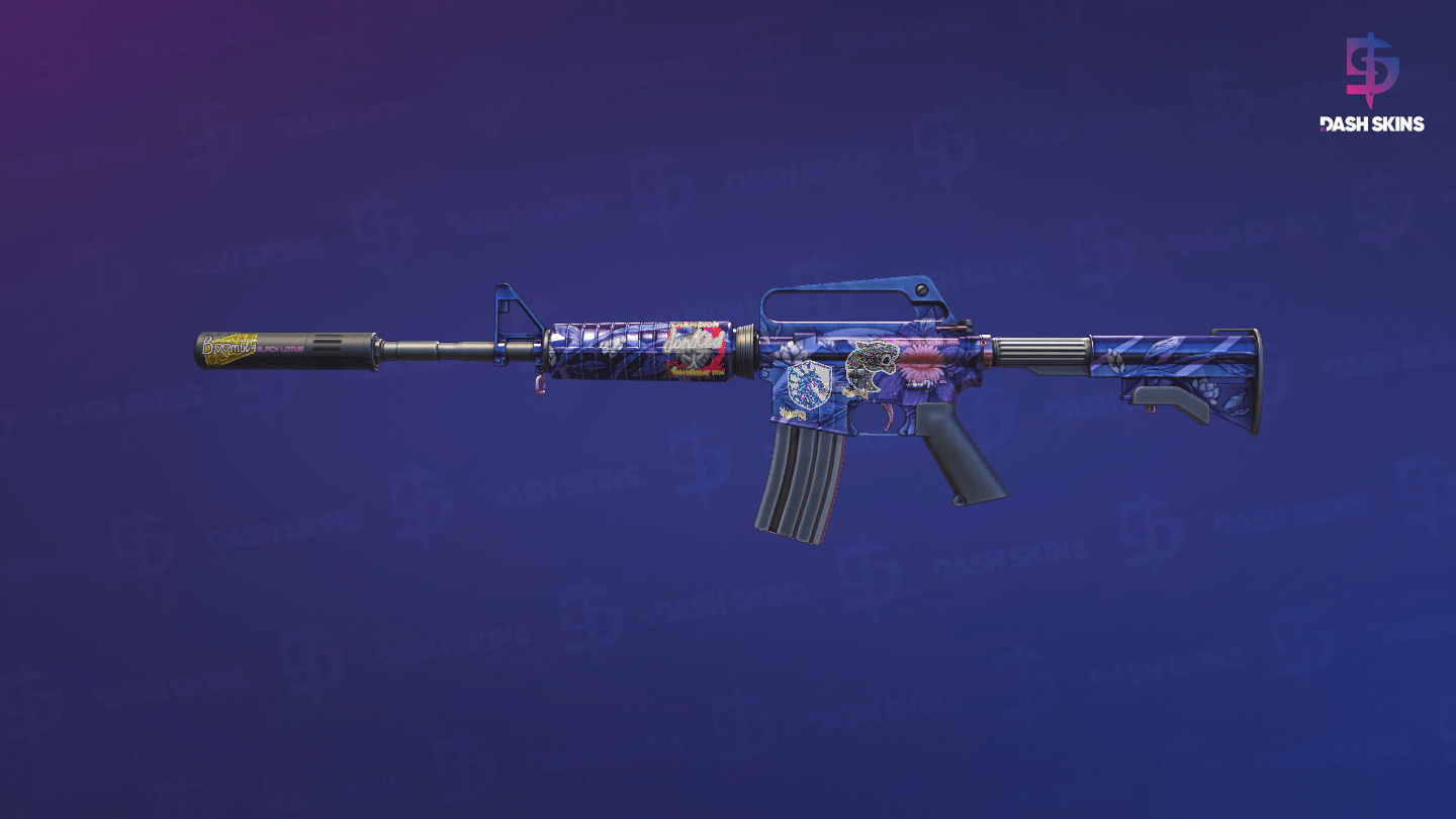 M4A1-S | Black Lotus (Field-Tested) Screenshot Playside