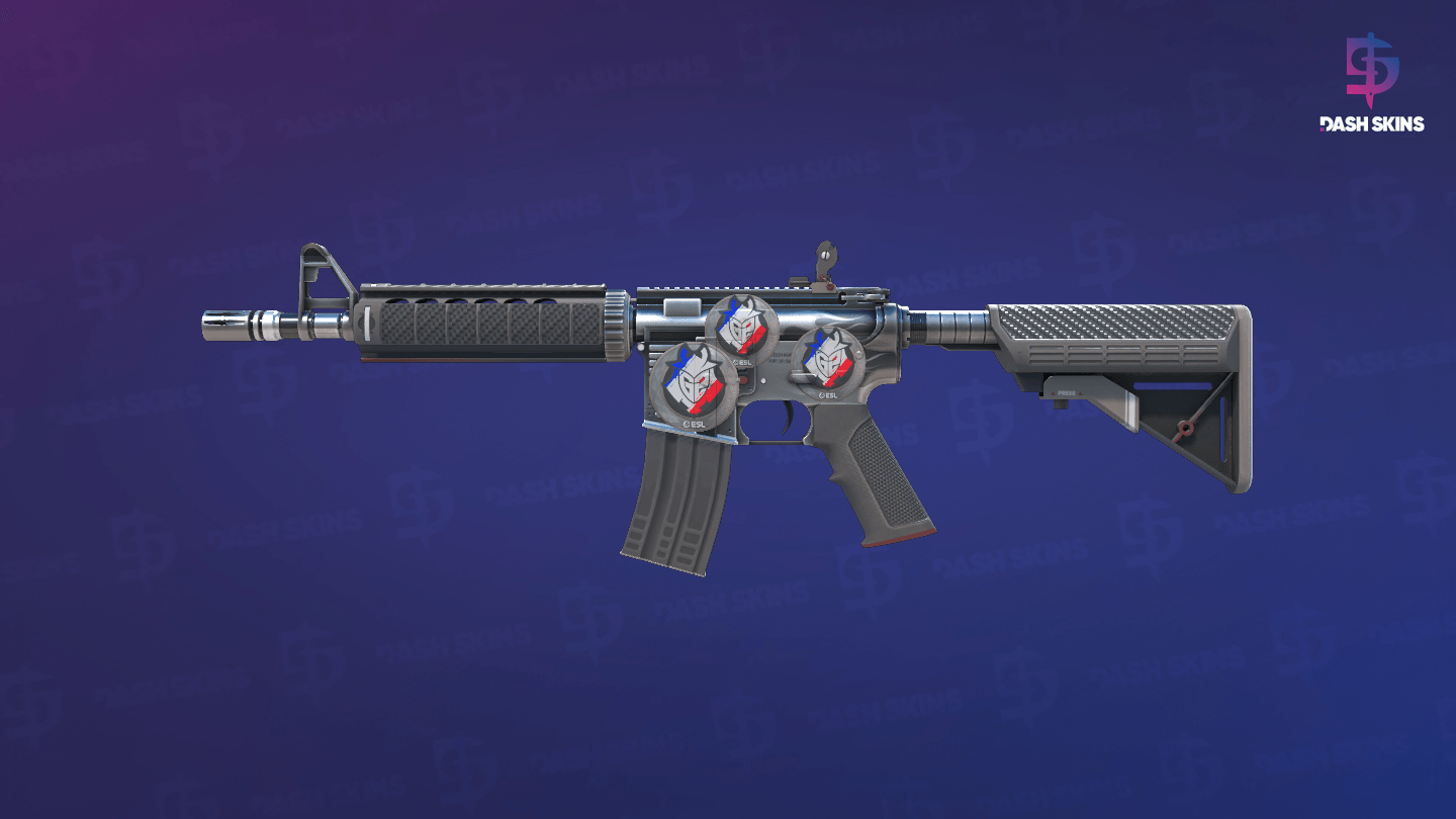 M4A4 | Magnesium (Minimal Wear) Screenshot Playside