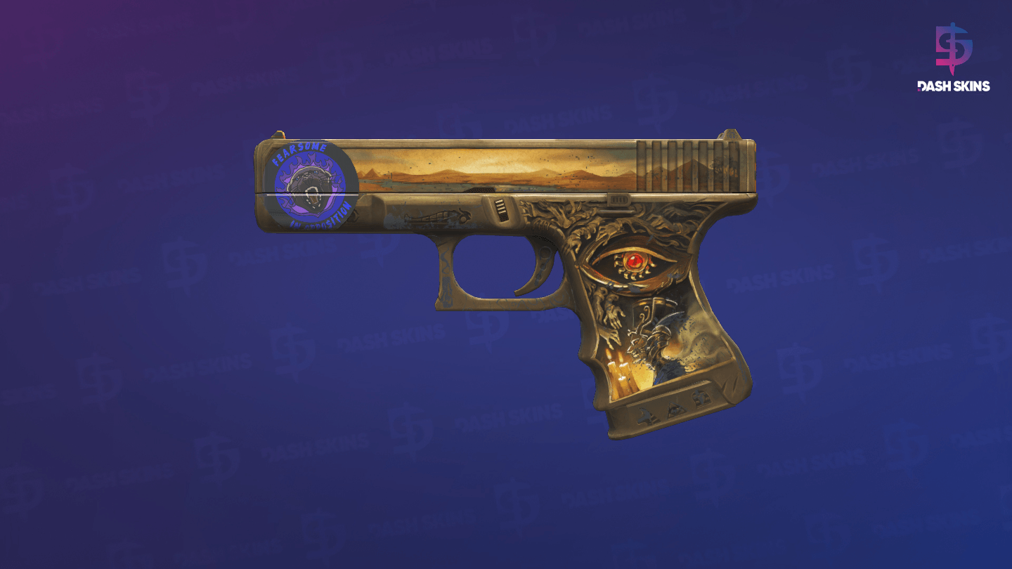 Glock-18 | Ramese's Reach (Field-Tested) Screenshot Playside