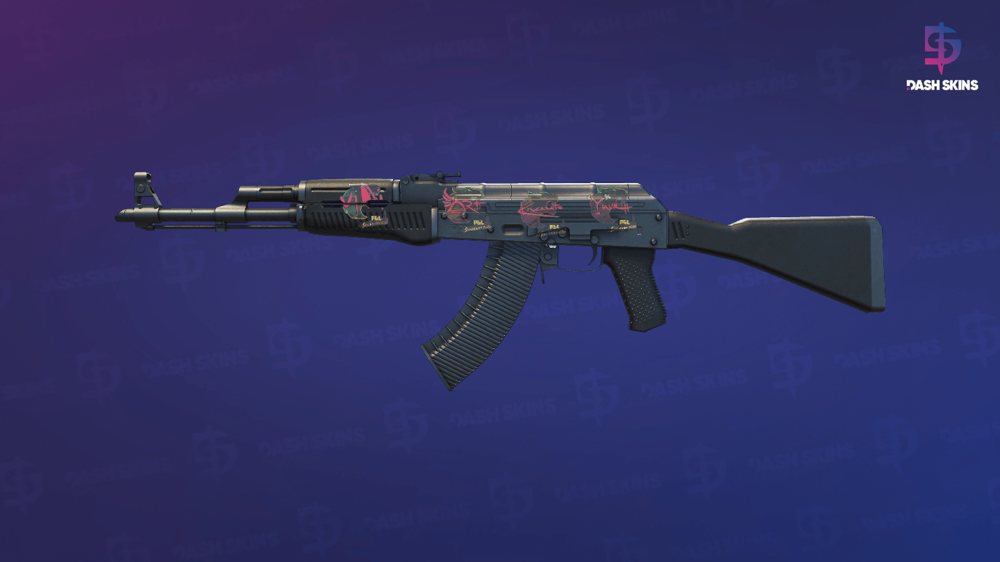 AK-47 | Slate (Minimal Wear) Screenshot Playside