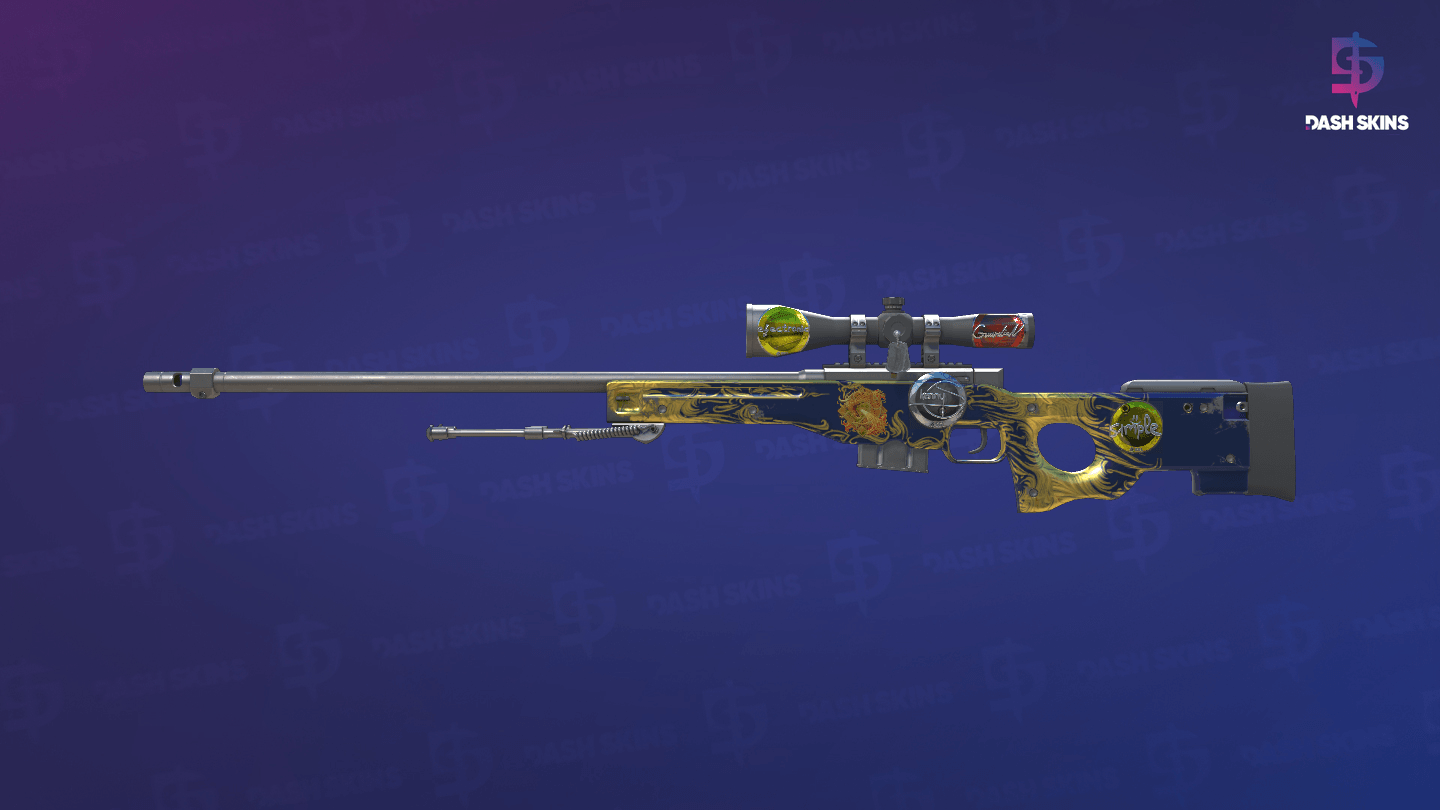 AWP | Man-o'-war (Minimal Wear) Screenshot Playside