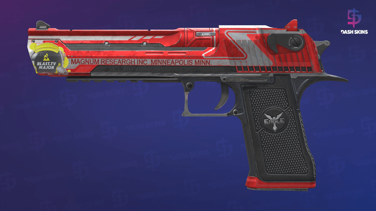 Desert Eagle | Code Red (Well-Worn) Screenshot Playside