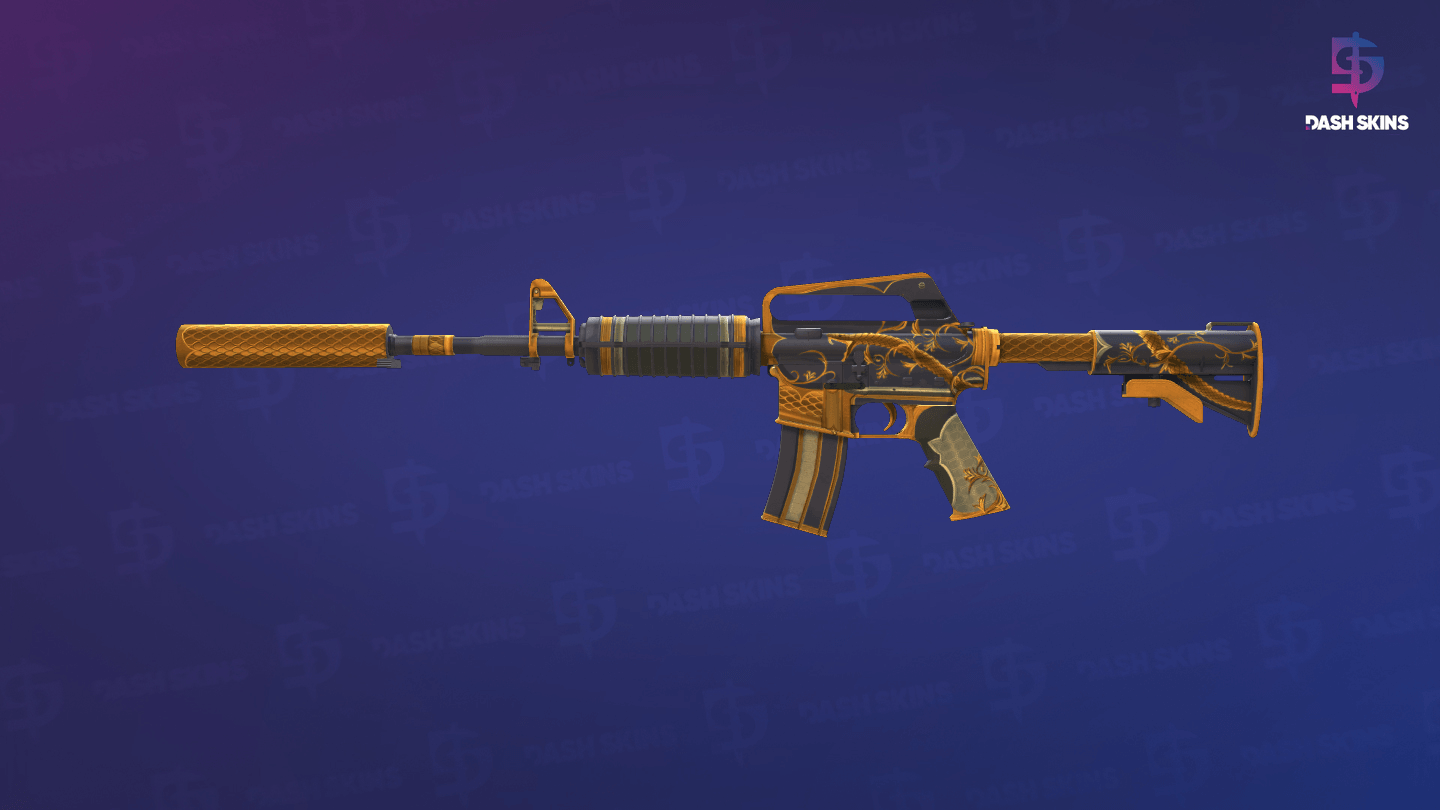 M4A1-S | Golden Coil (Field-Tested) Screenshot Playside