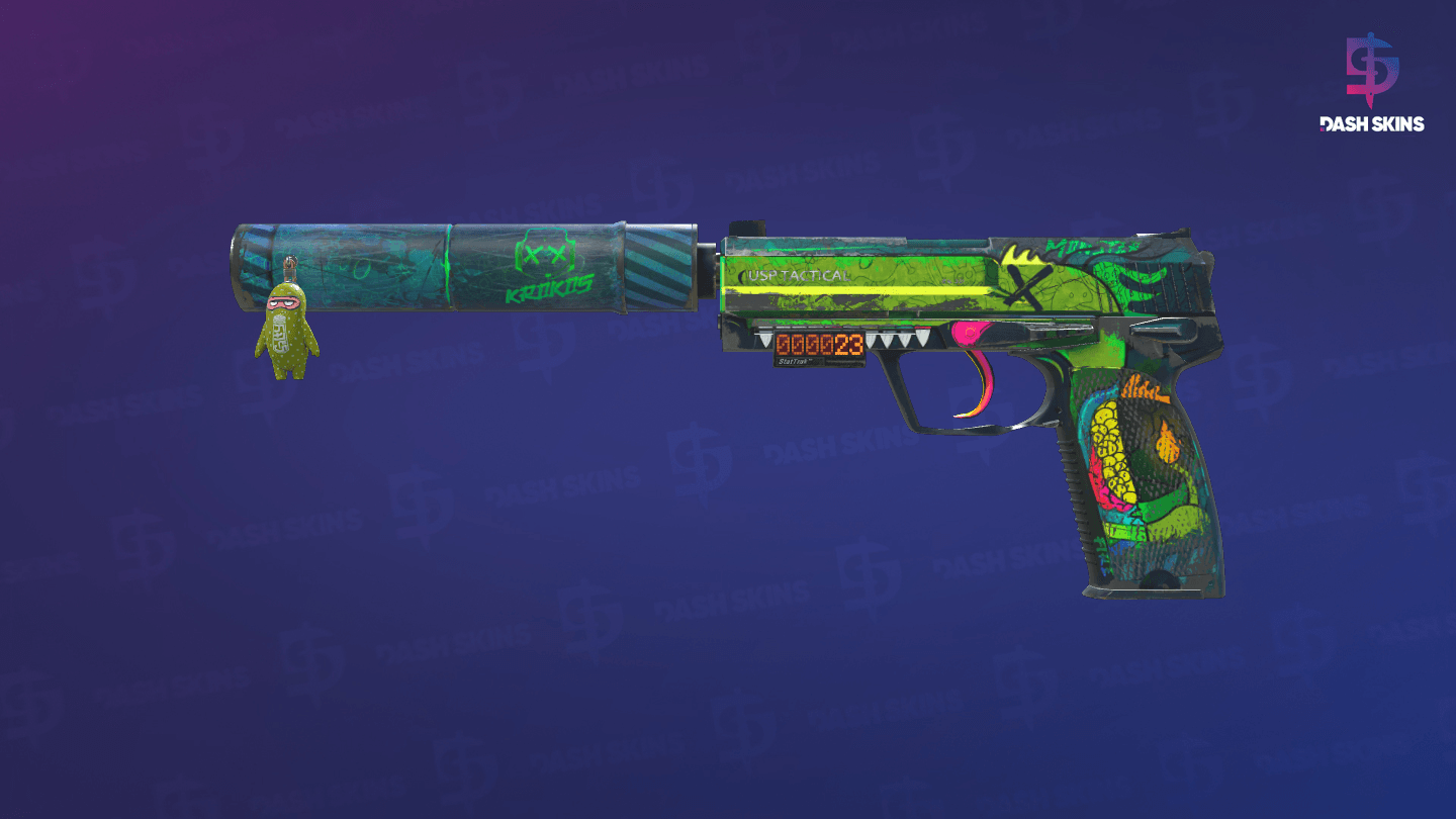 StatTrak™ USP-S | Monster Mashup (Field-Tested) Screenshot Playside