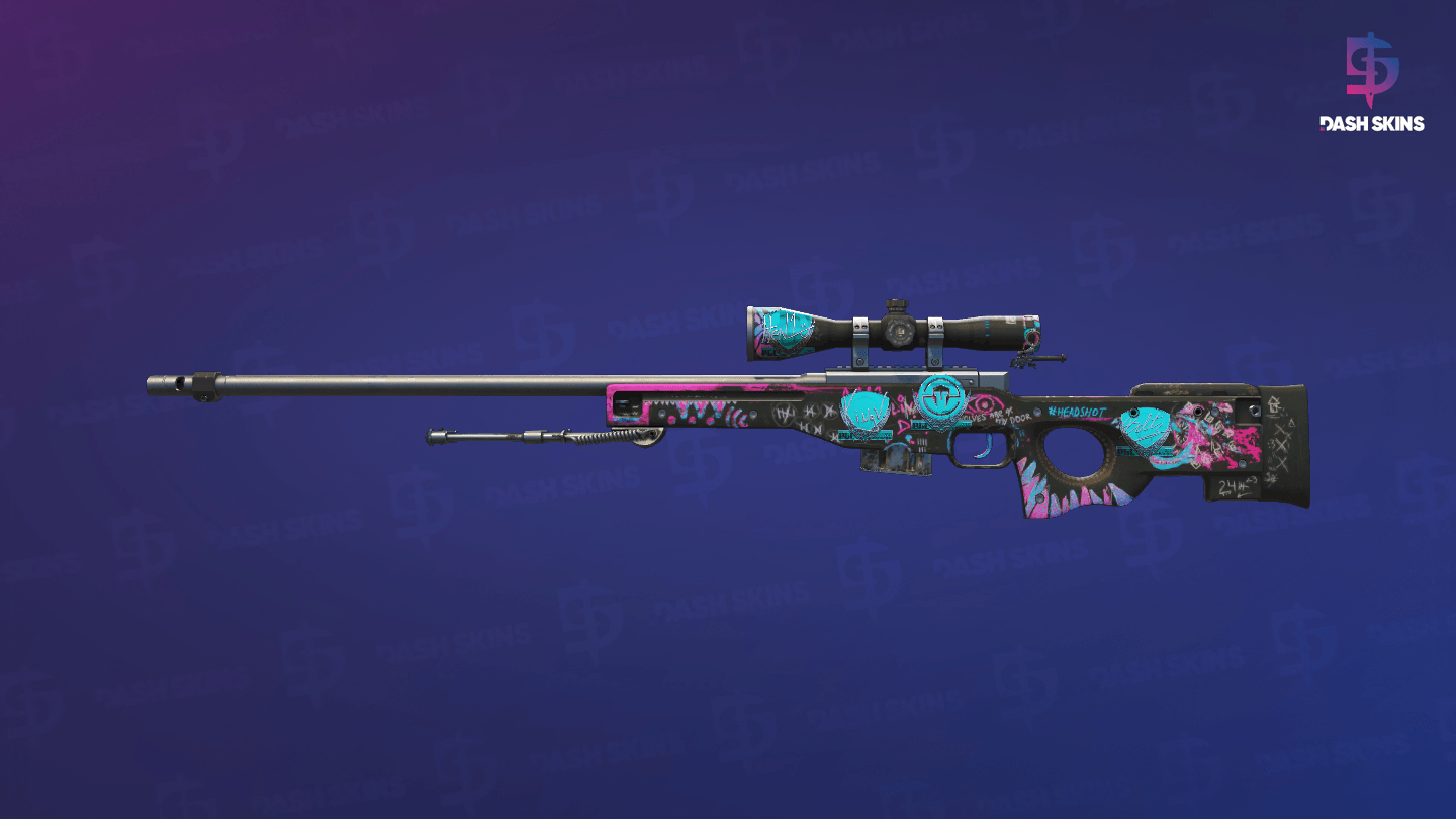 AWP | Fever Dream (Minimal Wear) Screenshot Playside