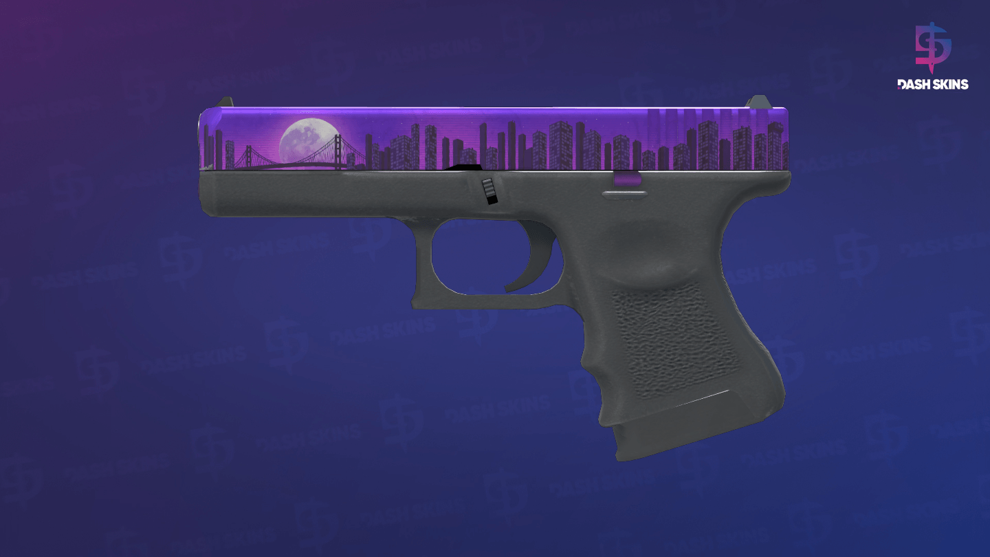 Glock-18 | Moonrise (Factory New) Screenshot Playside