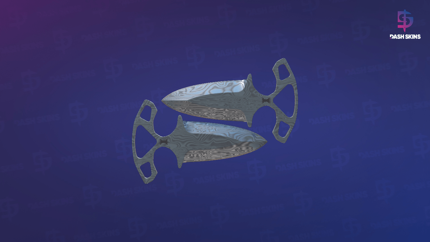 ★ Shadow Daggers | Damascus Steel (Minimal Wear) Screenshot Playside