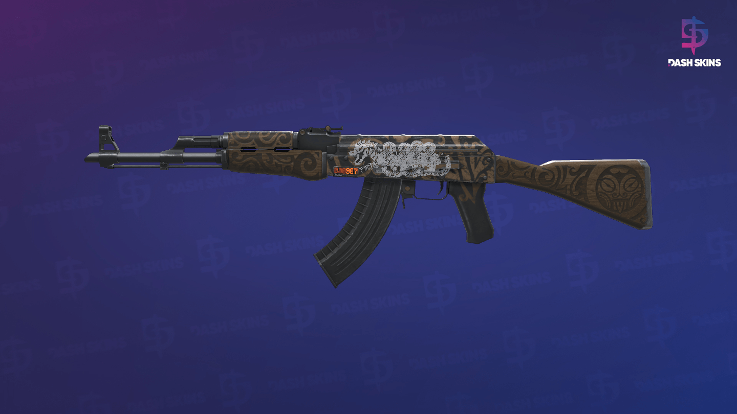 StatTrak™ AK-47 | Uncharted (Field-Tested) Screenshot Playside