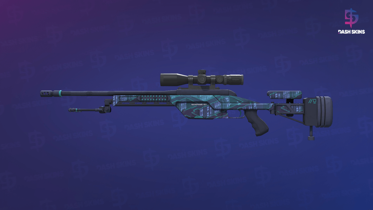 SSG 08 | Mainframe 001 (Factory New) Screenshot Playside
