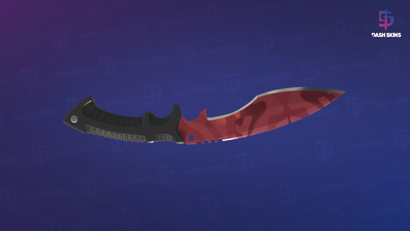★ Kukri Knife | Slaughter (Minimal Wear) Screenshot Playside
