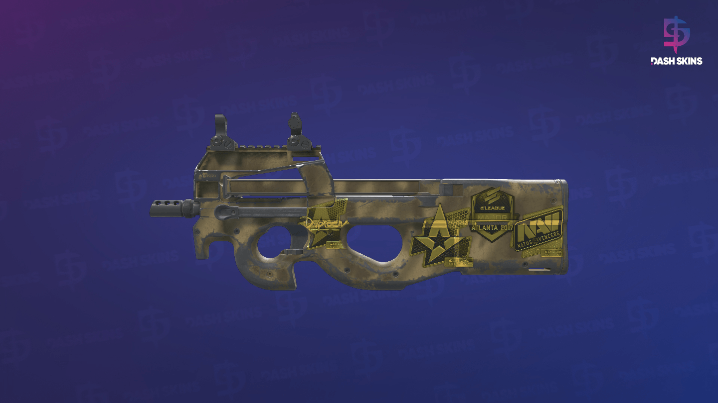 Souvenir P90 | Sand Spray (Field-Tested) Screenshot Playside