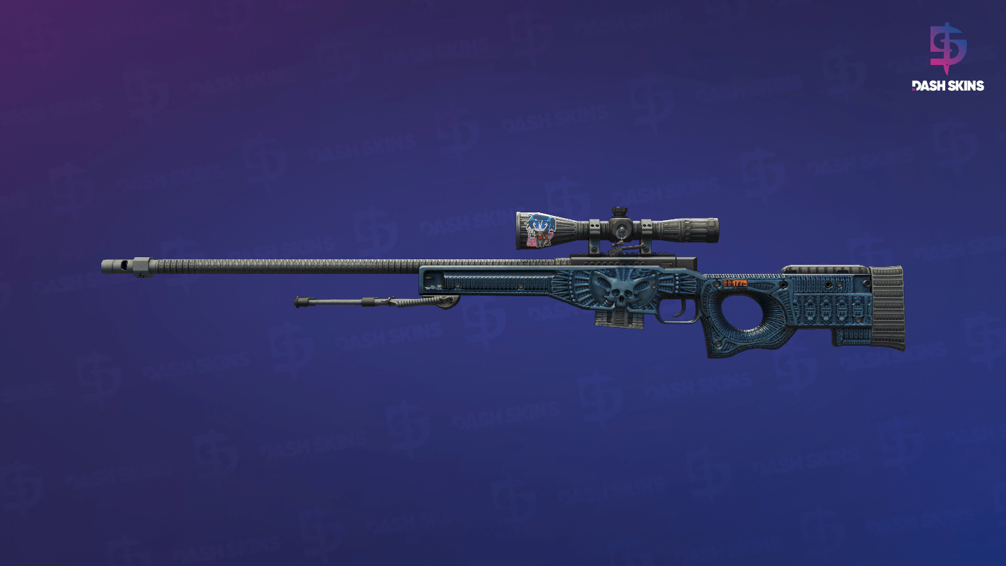 StatTrak™ AWP | Exoskeleton (Field-Tested) Screenshot Playside
