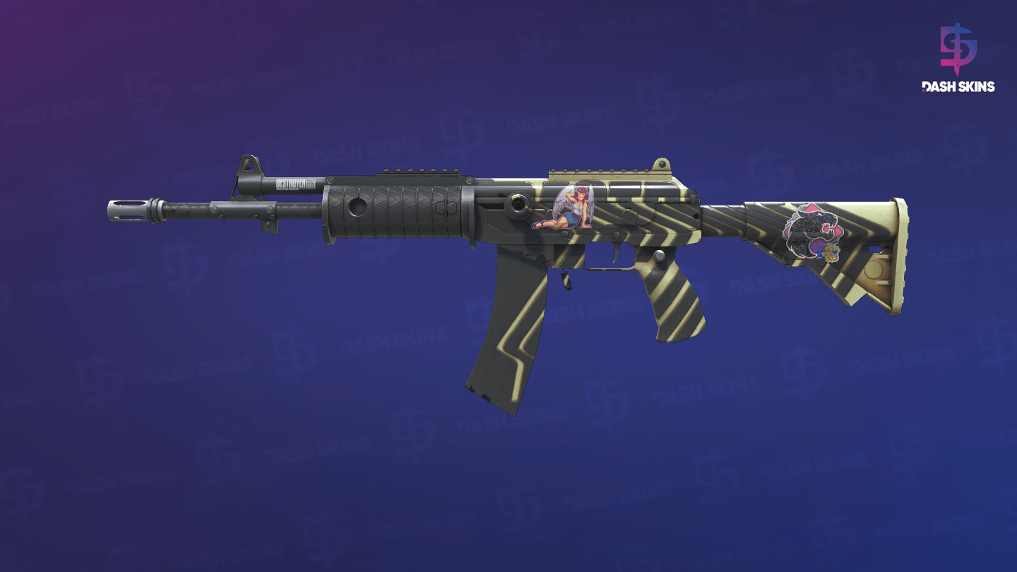 Galil AR | Destroyer (Minimal Wear) Screenshot Playside