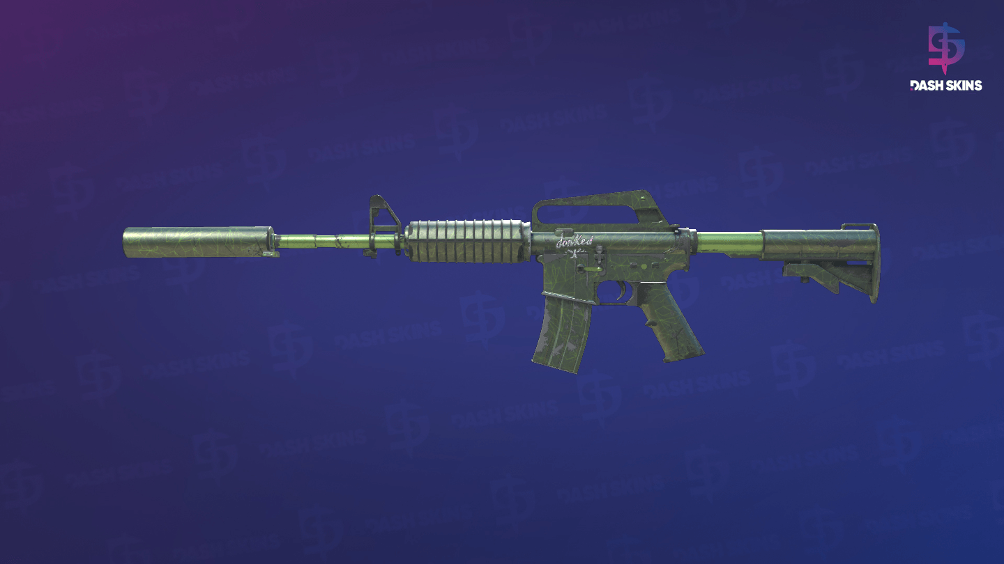 M4A1-S | Moss Quartz (Well-Worn) Screenshot Playside
