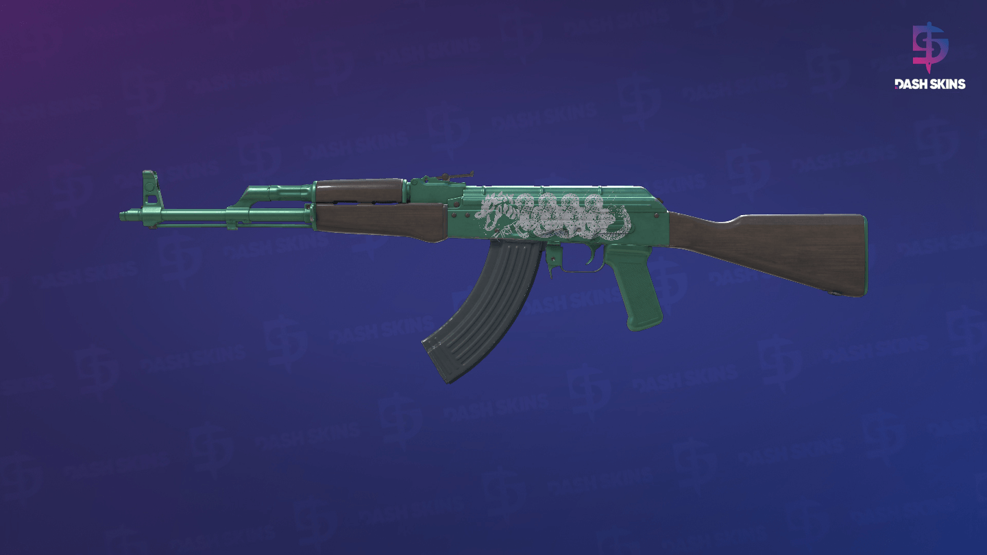 AK-47 | Wintergreen (Field-Tested) Screenshot Playside