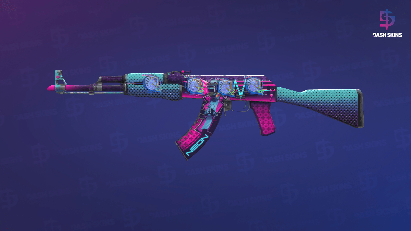 AK-47 | Neon Rider (Field-Tested) Screenshot Playside