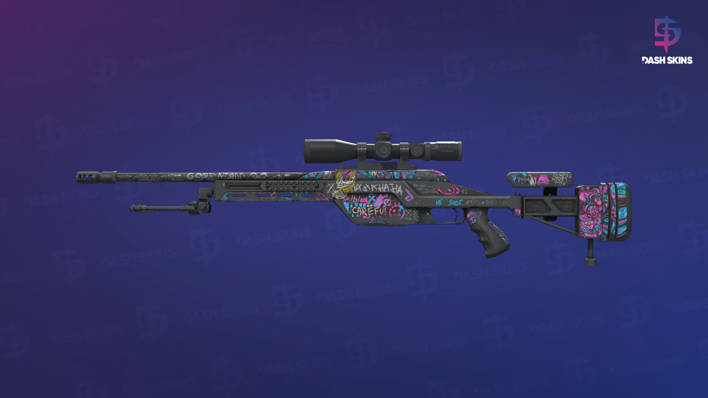 SSG 08 | Fever Dream (Battle-Scarred) Screenshot Playside