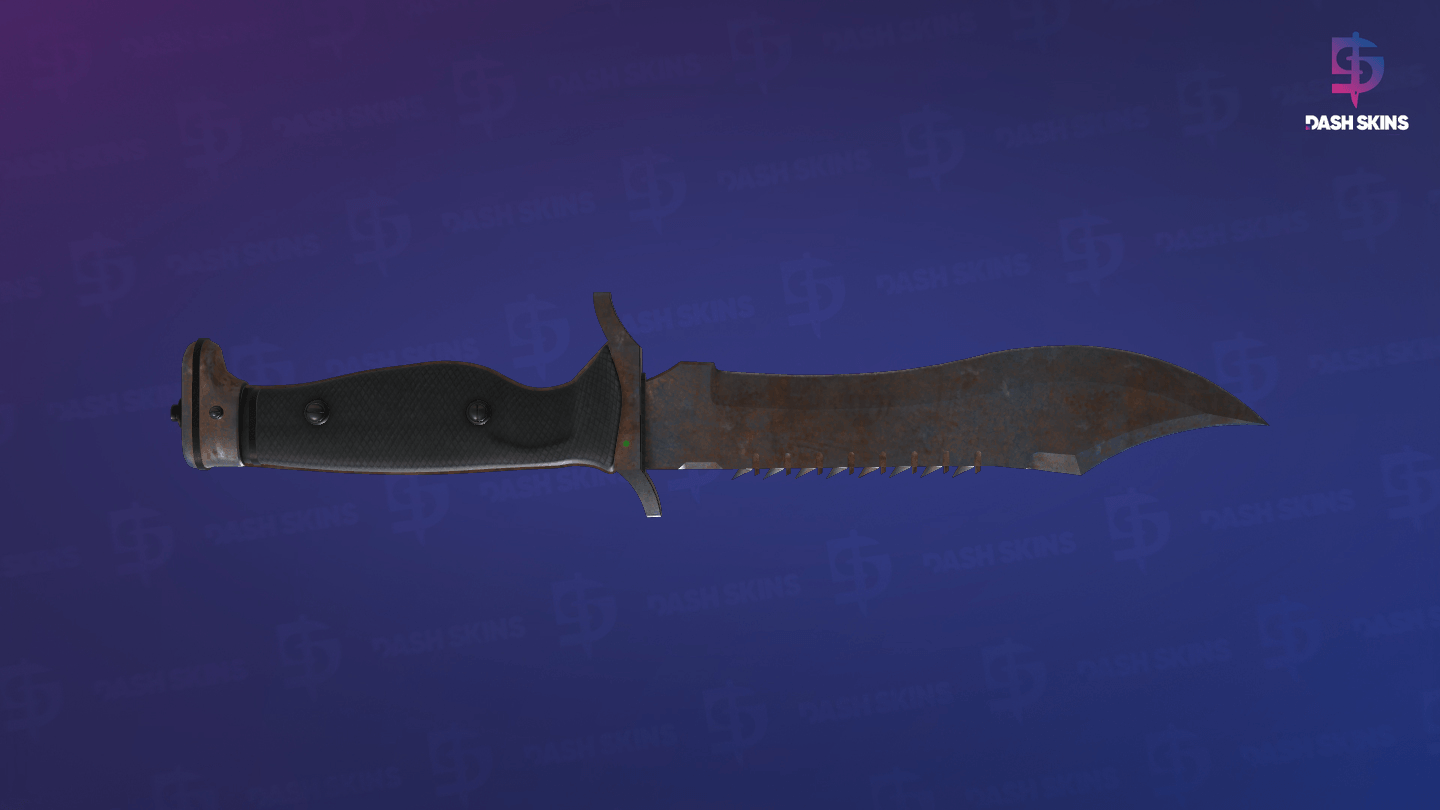 ★ Bowie Knife | Rust Coat (Battle-Scarred) Screenshot Playside