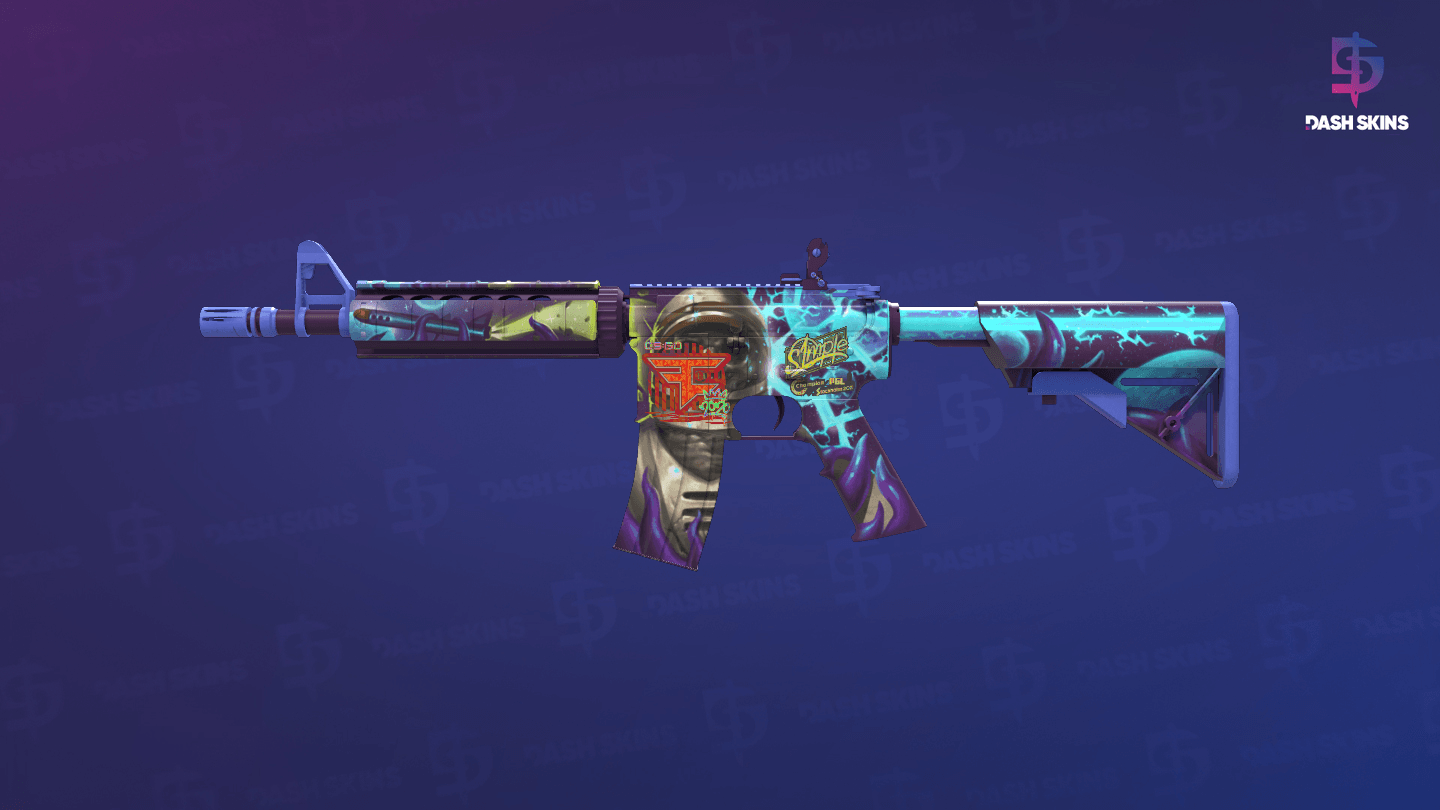M4A4 | Desolate Space (Field-Tested) Screenshot Playside