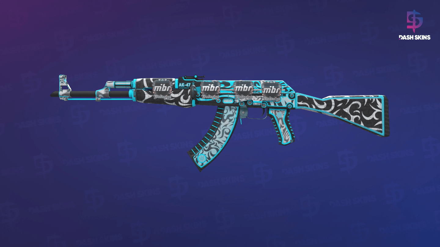 AK-47 | Frontside Misty (Minimal Wear) Screenshot Playside